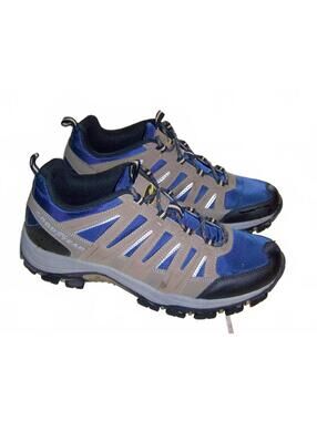 Goodyear Striker-P Hiking Shoes Navy/Tan - Men's 12